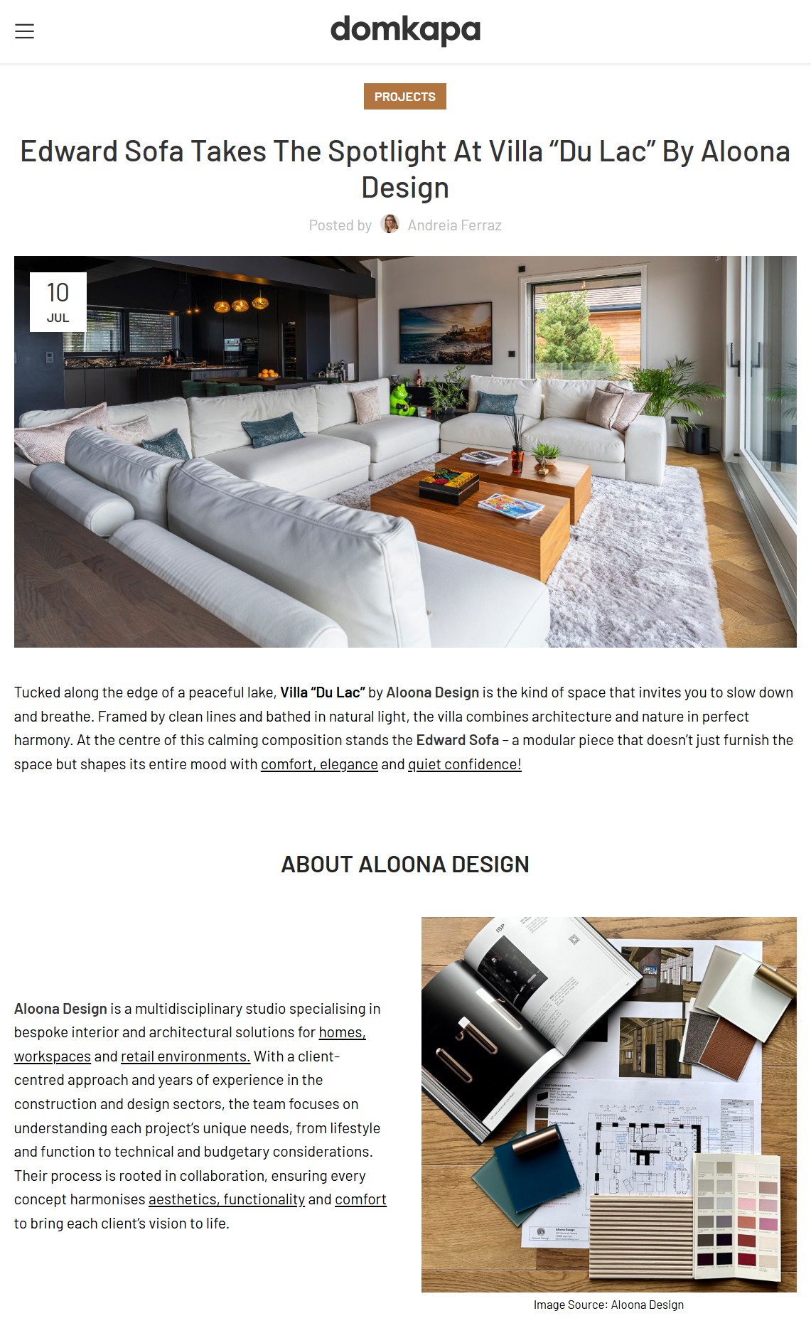 Article Domkapa & Aloona Design